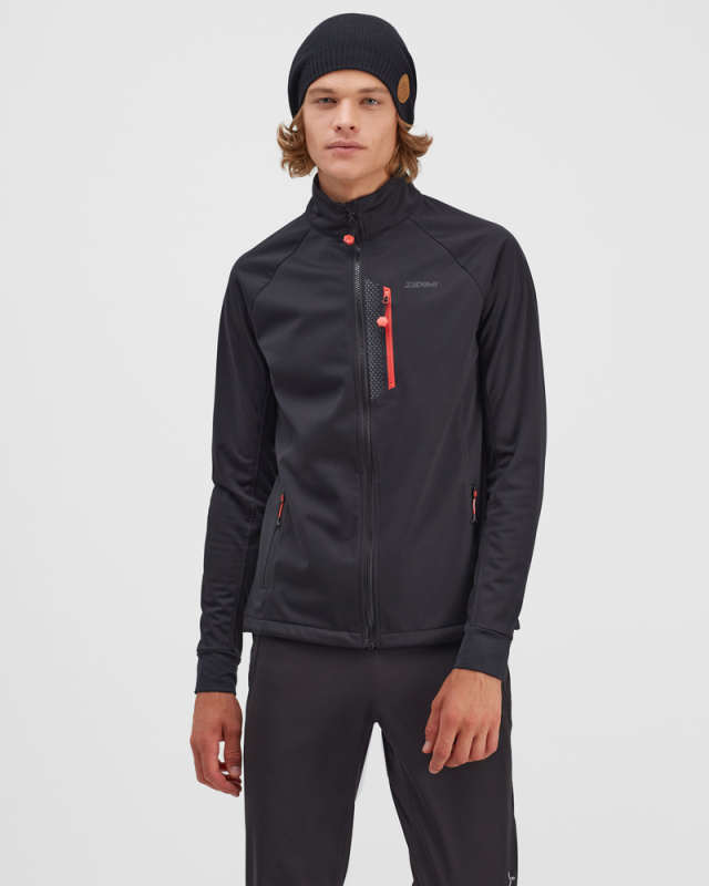 Pánská softshellová bunda SILVINI Anteo černá Velikost: 3XL