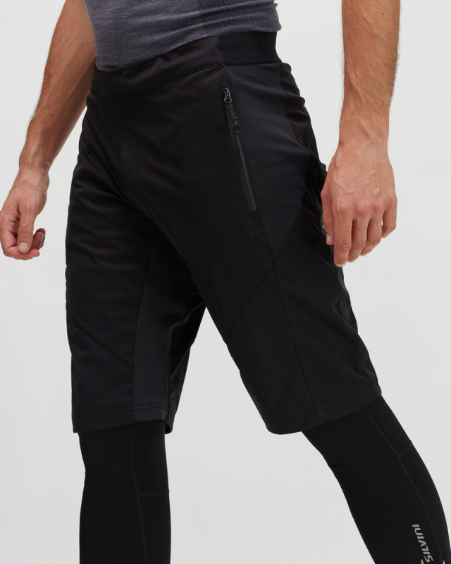 Pánské voděodolné kraťasy SILVINI Orco černá Velikost: 3XL