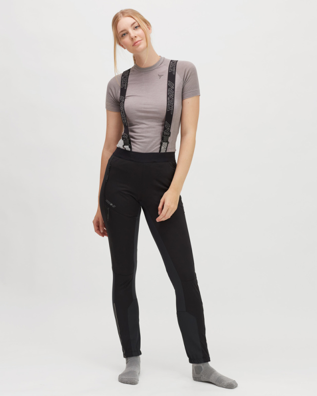 Dámské kalhoty SILVINI Ordona černá Velikost: L