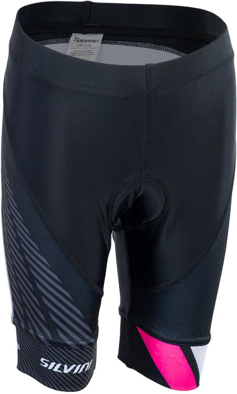 Dětské cyklo kraťasy SILVINI Team černá Velikost: 146-152