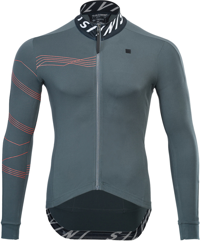 Pánský cyklo dres SILVINI Varano šedá Velikost: S