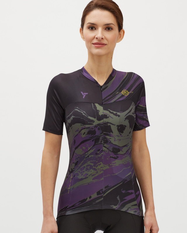 Dámský cyklo dres SILVINI Catirina černá Velikost: L