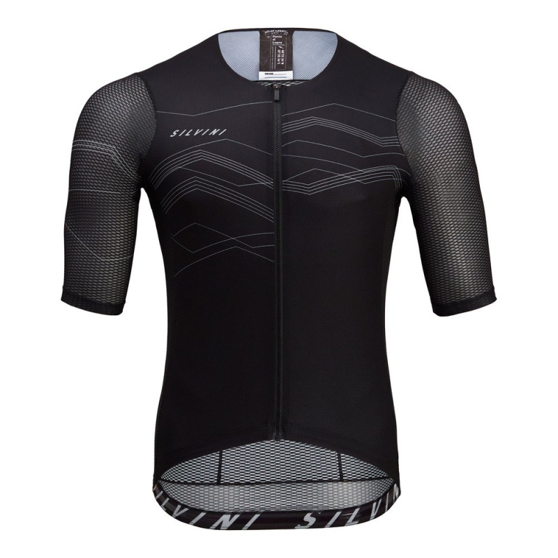 Pánský dres SILVINI Legno černá Velikost: XL