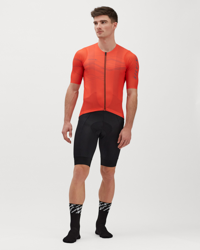 Pánský dres SILVINI Legno červená Velikost: XS