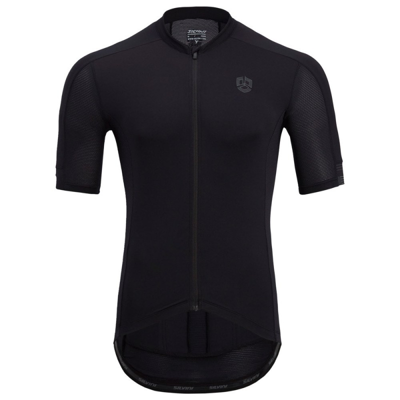 Pánský cyklo dres SILVINI Ceno černá Velikost: M