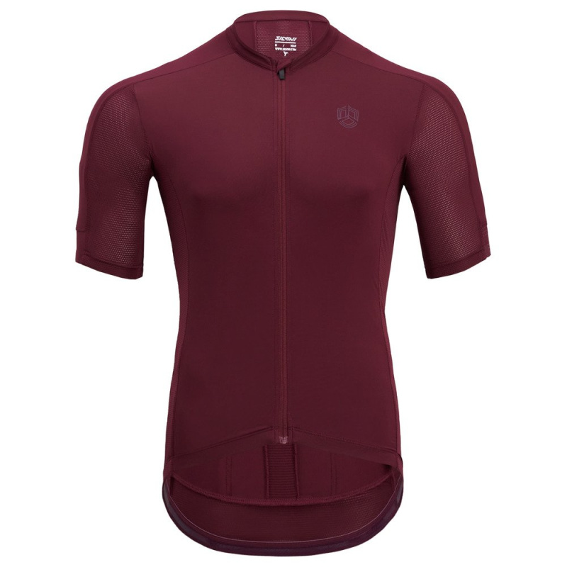 Pánský cyklo dres SILVINI Ceno červená Velikost: 4XL