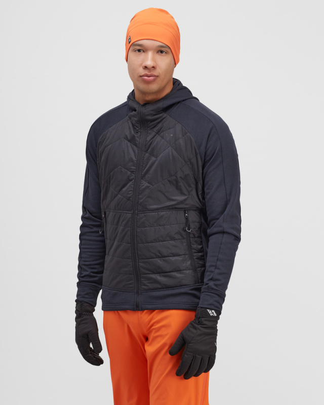 Pánská primaloft mikina SILVINI Dirilo černá Velikost: M