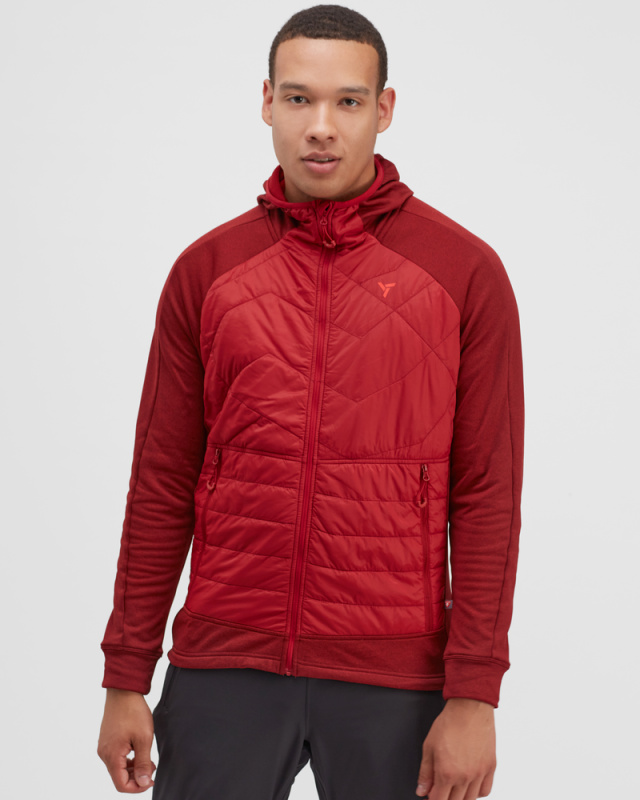 Pánská primaloft mikina SILVINI Dirilo červená Velikost: XXL