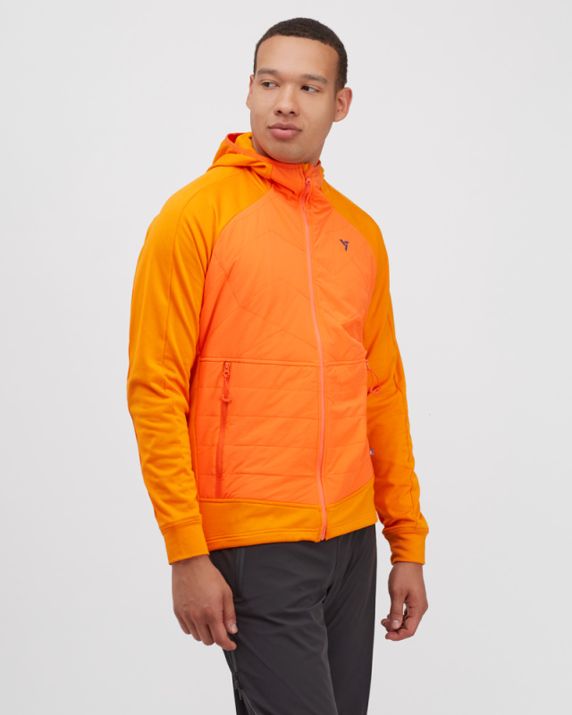 Pánská primaloft mikina SILVINI Dirilo oranžová Velikost: 3XL