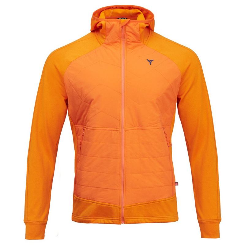 Pánská primaloft mikina SILVINI Dirilo oranžová Velikost: 3XL