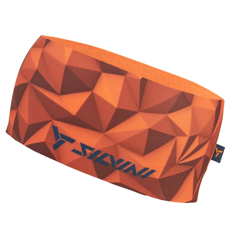 Unisex sportovní čelenka silvini agri oranžová l/xl