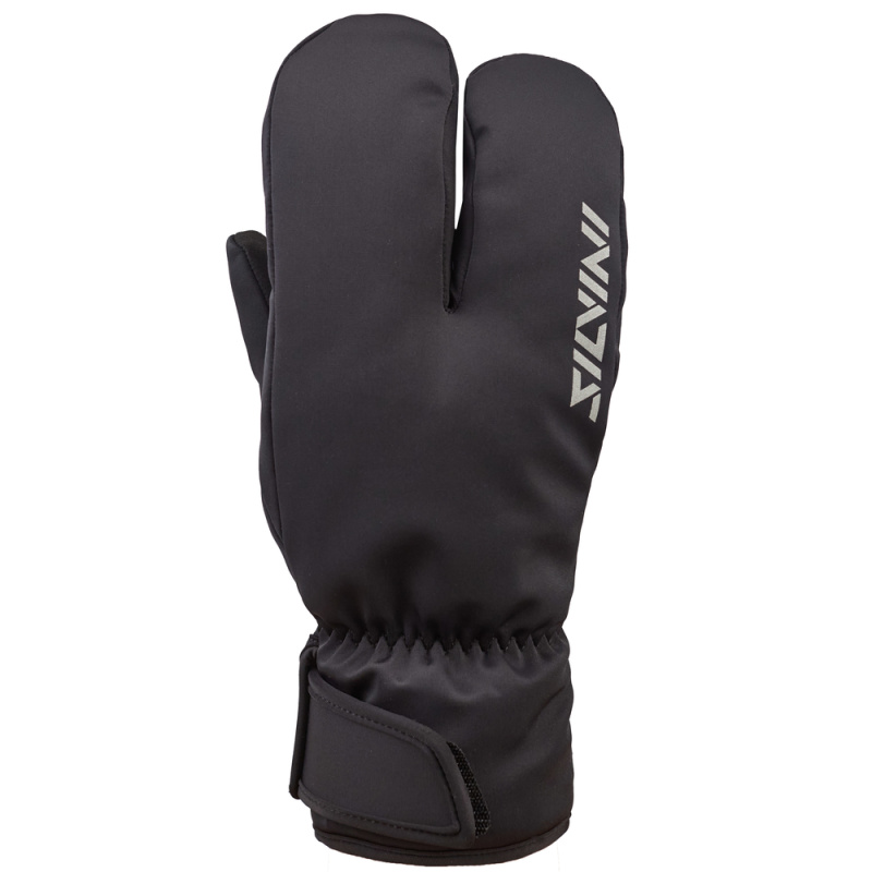 Dětské rukavice SILVINI Cerreto černá Velikost: 15-16