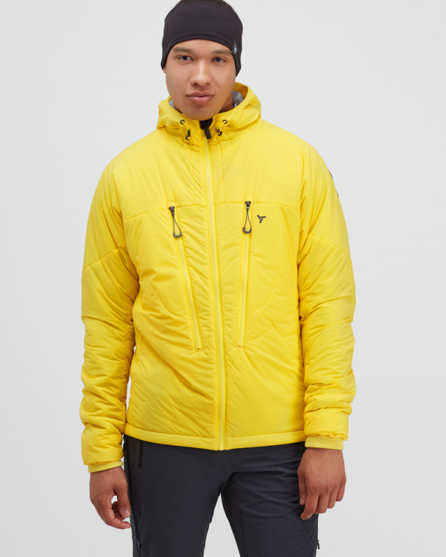 Pánská větruodolná bunda SILVINI Lupo žlutá Velikost: M