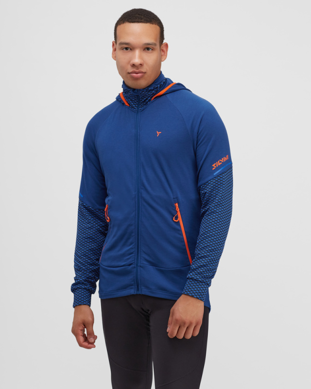 Pánská mikina SILVINI Artico modrá Velikost: S