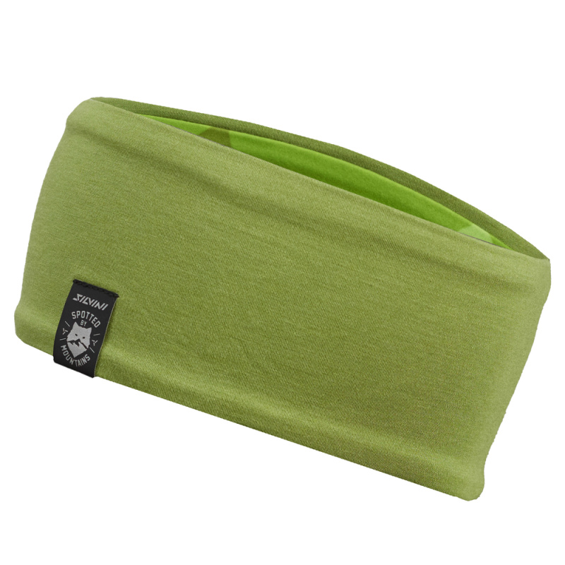 Čelenka SILVINI Limano zelená Velikost: S/M