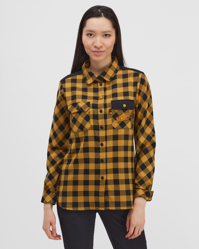 Dámská košile SILVINI Briona žlutá Velikost: L