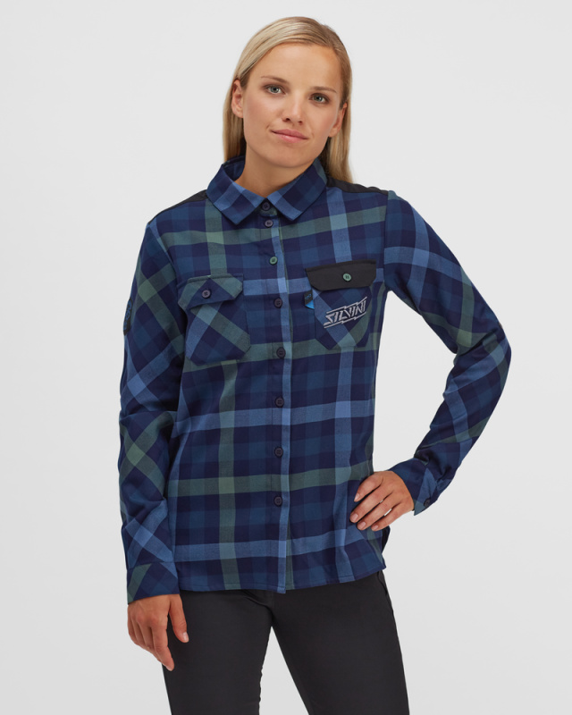 Dámská košile SILVINI Briona modrá Velikost: M