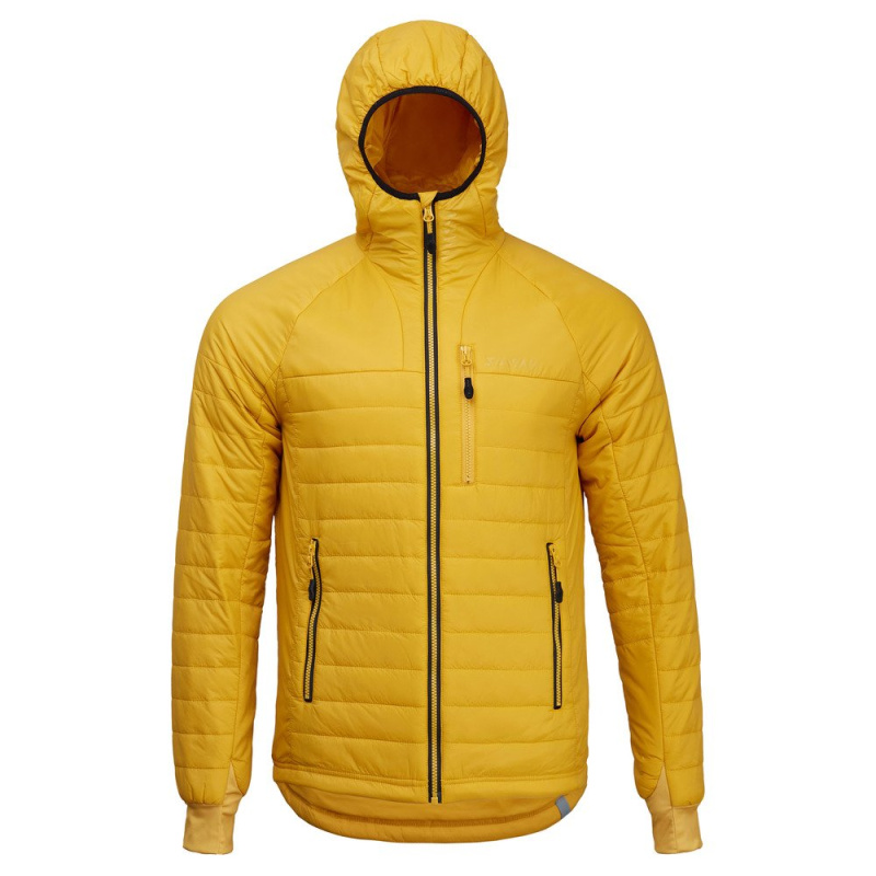 Pánská primaloft bunda SILVINI Rutor žlutá Velikost: 4XL