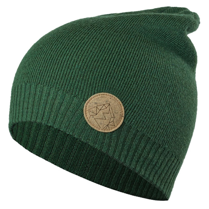 Pletená merino čepice SILVINI Verde zelená Velikost: S/M