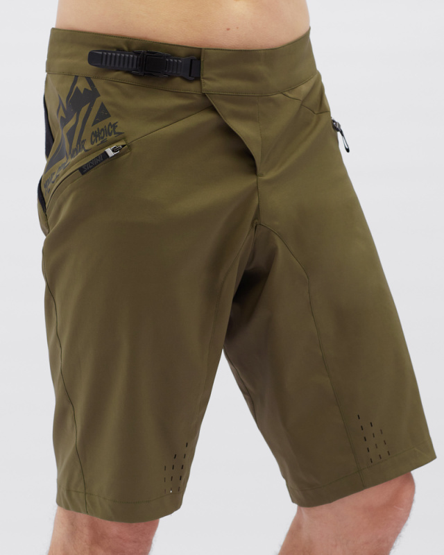 Pánské enduro kraťasy SILVINI Fabriano zelená Velikost: 3XL