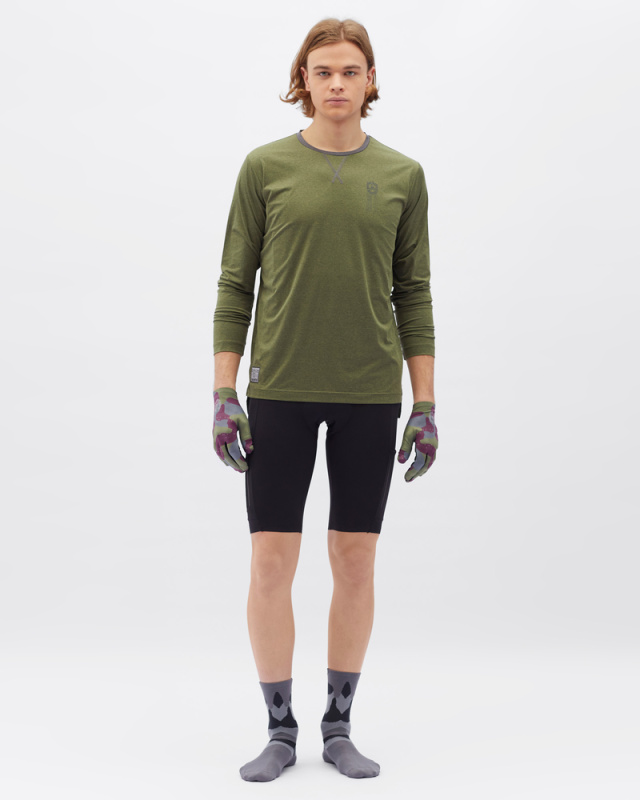 Pánské gravel triko SILVINI Casalo zelená Velikost: M