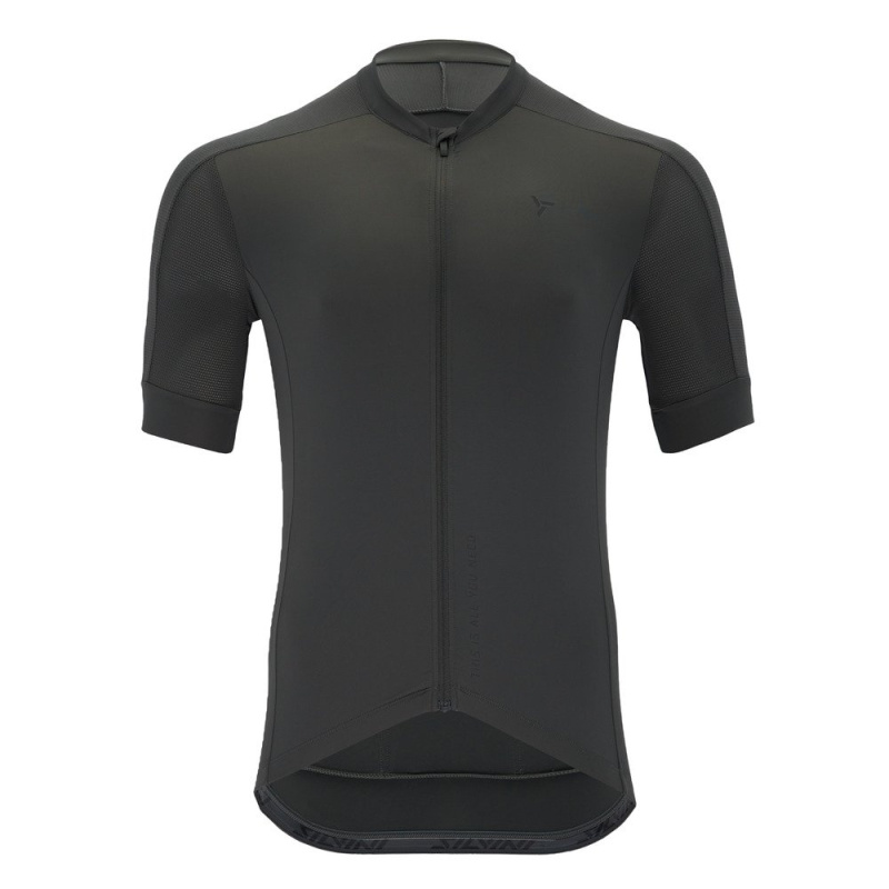 Pánský cyklo dres SILVINI Carnio šedá Velikost: 4XL