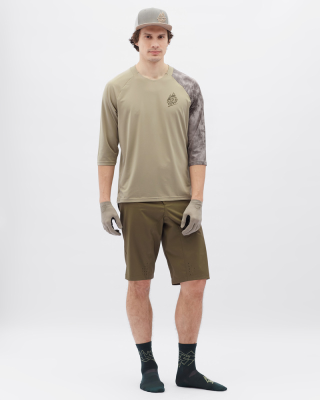 Pánský enduro dres SILVINI Brunello béžová Velikost: XL