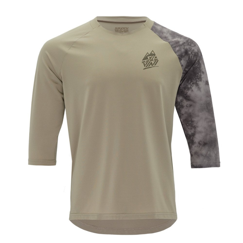 Pánský enduro dres SILVINI Brunello béžová Velikost: 3XL