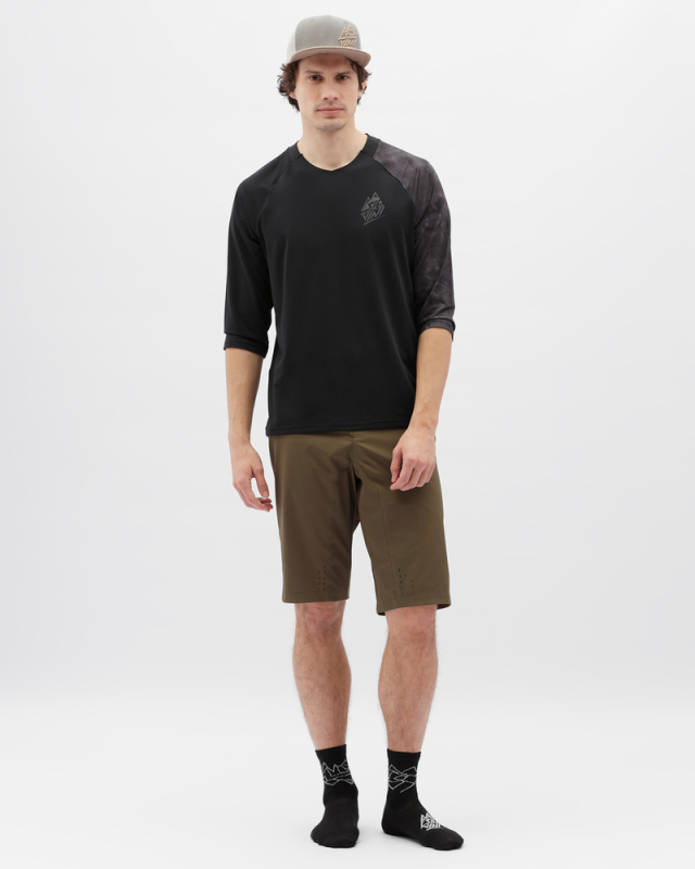 Pánský enduro dres SILVINI Brunello černá Velikost: M