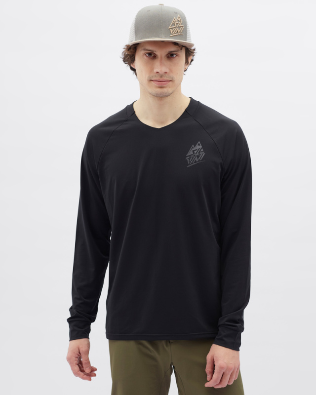 Pánský enduro dres SILVINI Cortino černá Velikost: XL