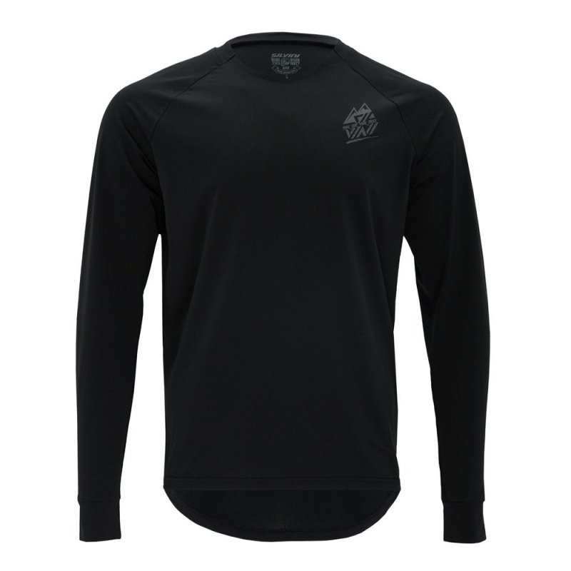 Pánský enduro dres SILVINI Cortino černá Velikost: XL