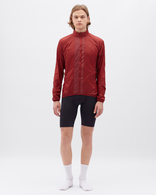 Pánská cyklo bunda SILVINI Gelo červená Velikost: 3XL