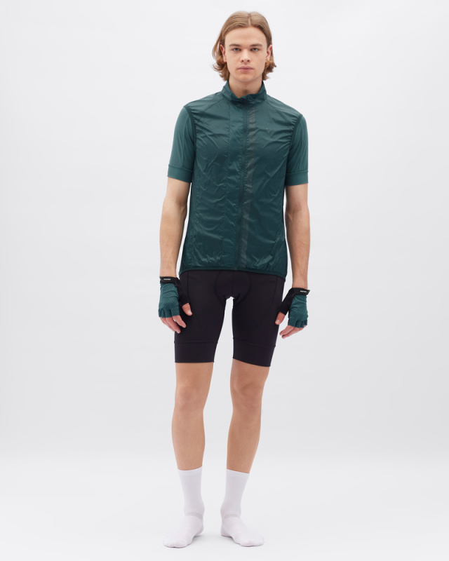 Pánská cyklo vesta SILVINI Garcio zelená Velikost: XXL