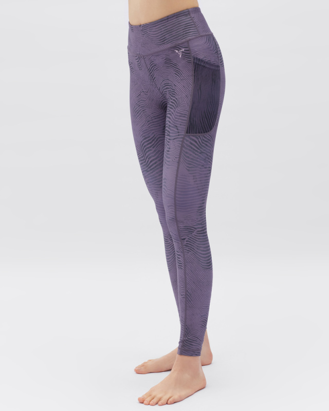 Dámské kalhoty SILVINI Veroli fialová Velikost: S