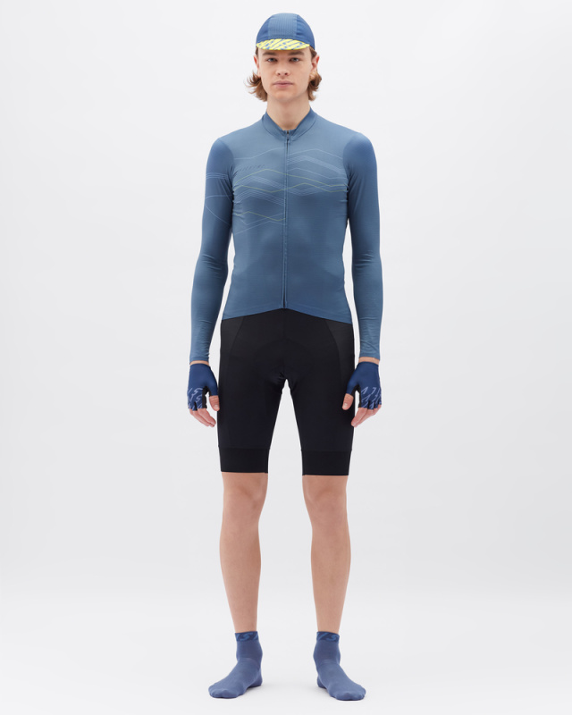 Pánský cyklo dres SILVINI Valfuro modrá Velikost: XXL