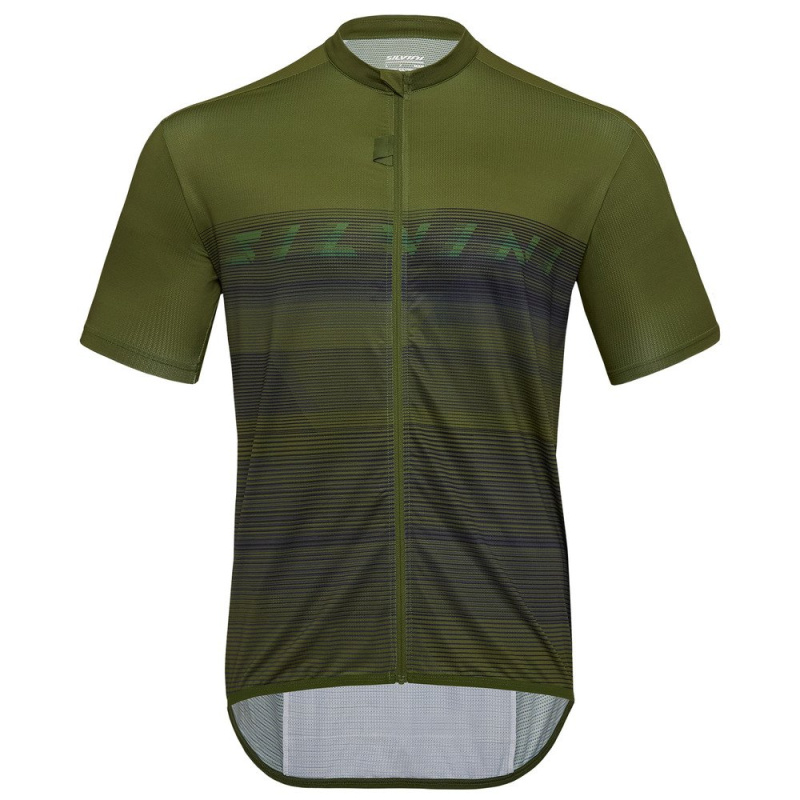 Pánský MTB dres SILVINI Turano zelená Velikost: XXL
