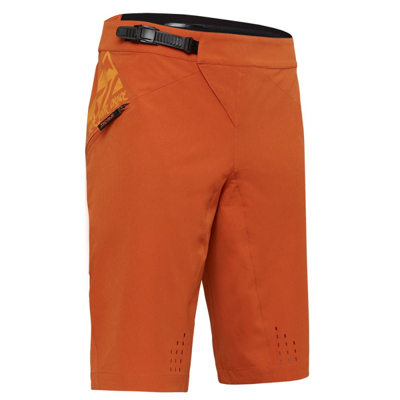Pánské enduro kraťasy SILVINI Fabriano oranžová Velikost: 3XL
