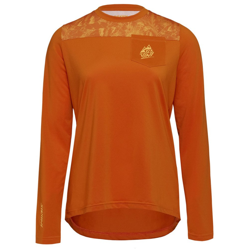 Dámský dres SILVINI Ella oranžová Velikost: XS