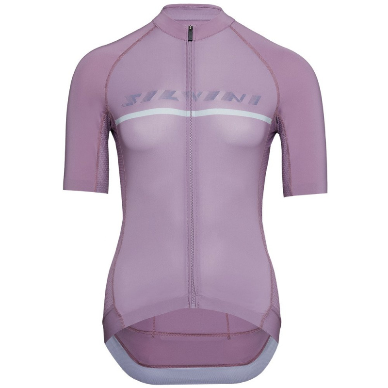 Dámský cyklo dres SILVINI Mazzana růžová Velikost: XL
