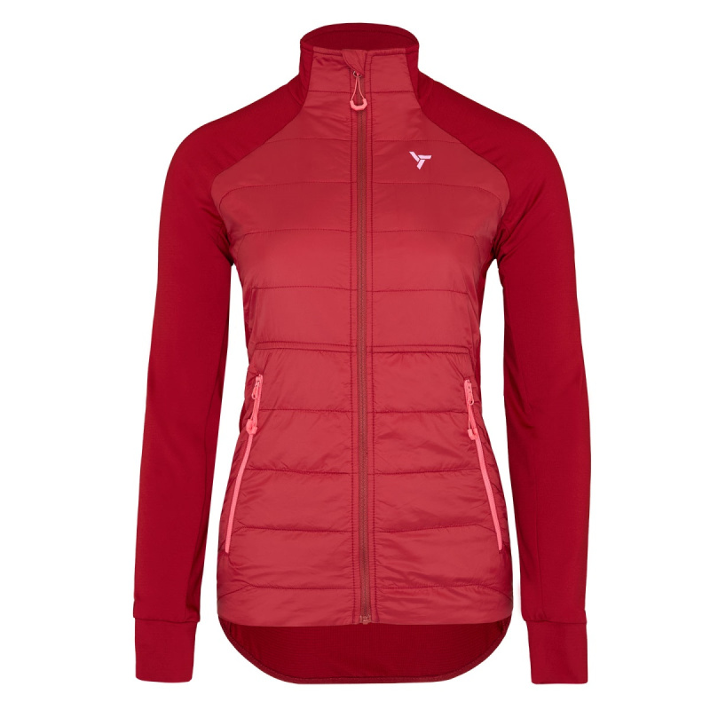 Dámská mikina SILVINI Sillaro červená Velikost: M