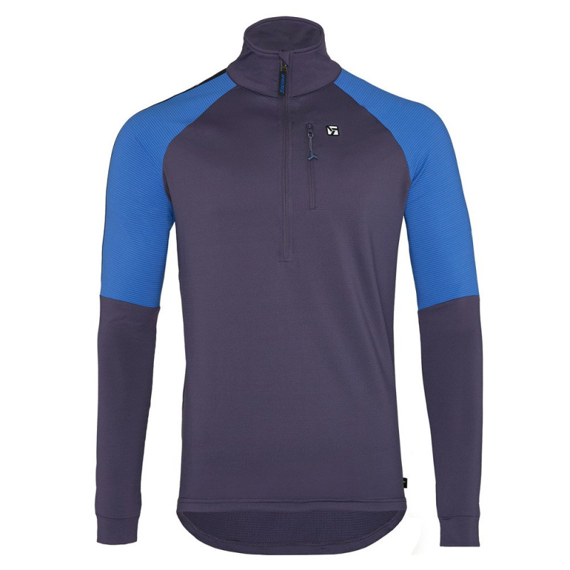 Pánská mikina SILVINI Marone modrá Velikost: M