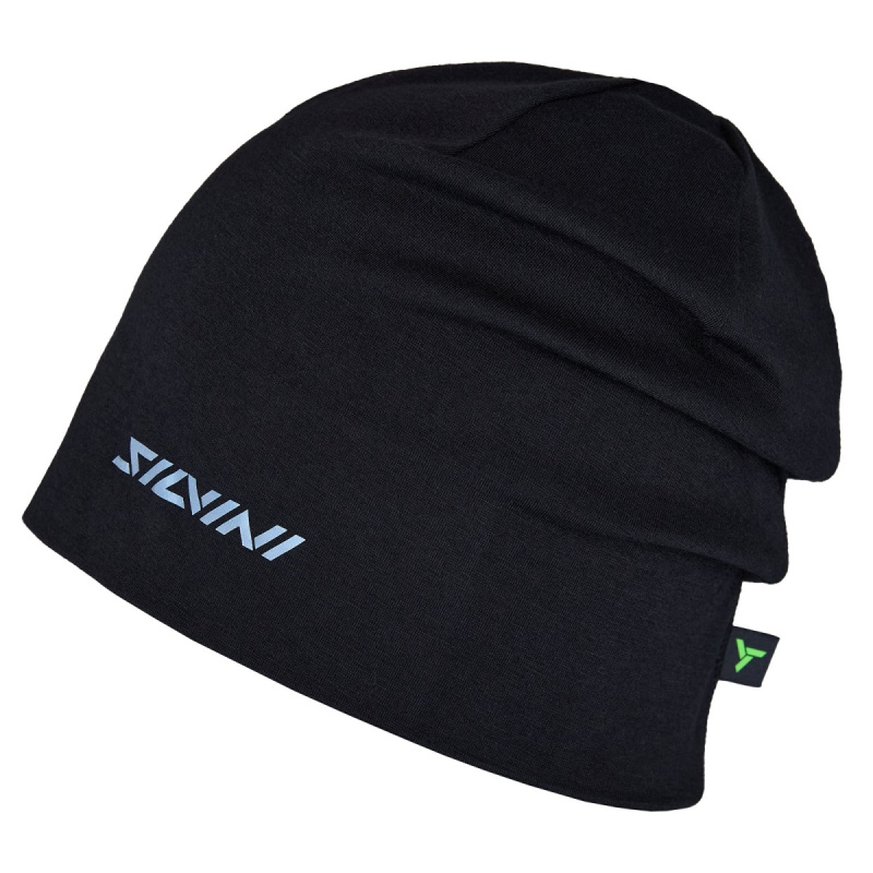 Elastická čepice SILVINI Trigola černá Velikost: L/XL
