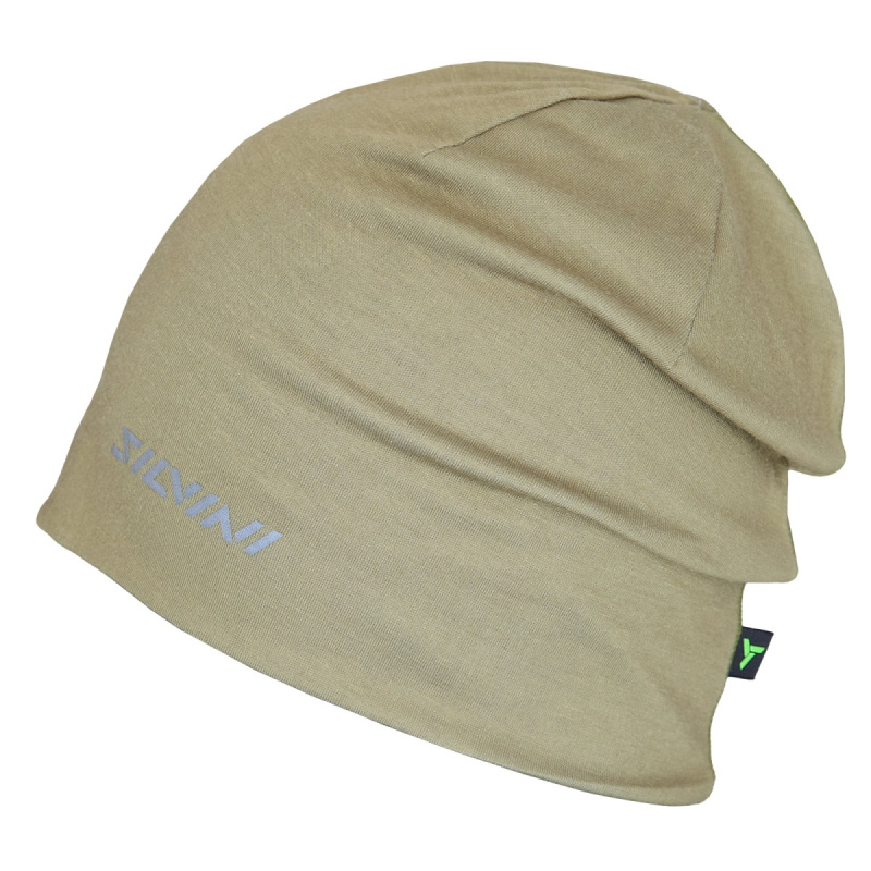 Elastická čepice SILVINI Trigola zelená Velikost: S/M