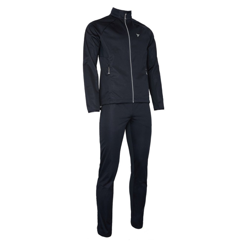 Pánský běžkařský set SILVINI Cassiano set XCM2501 černá Velikost: M