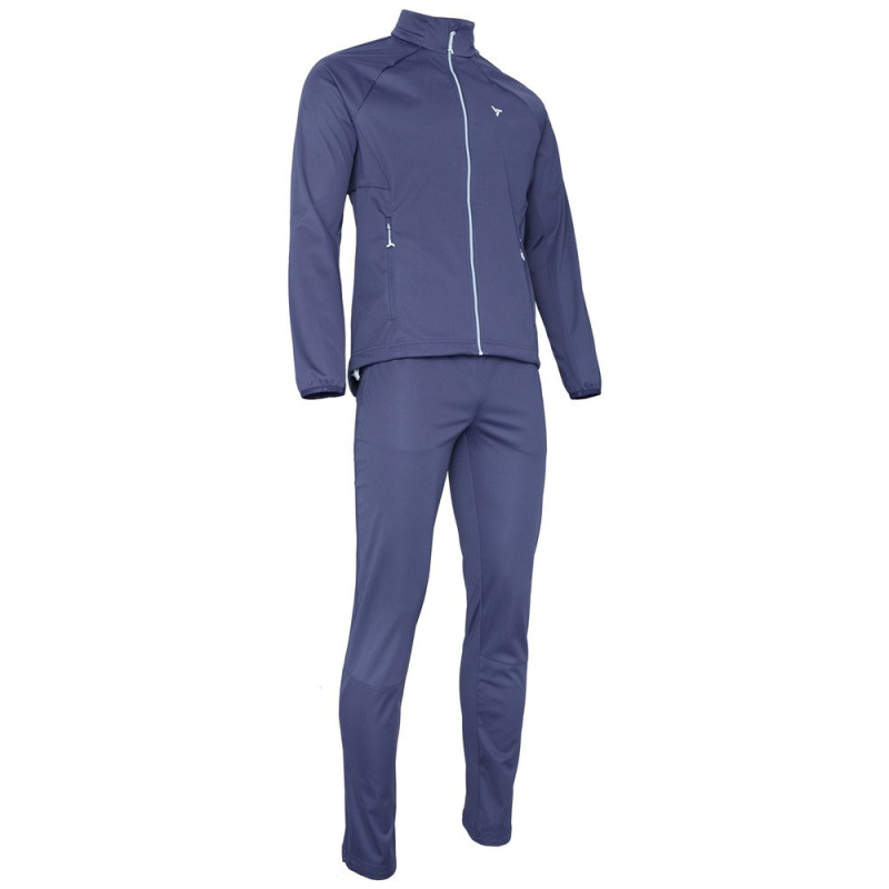 Pánská běžkařský set SILVINI Cassiano set XCM2501 modrá Velikost: XXL