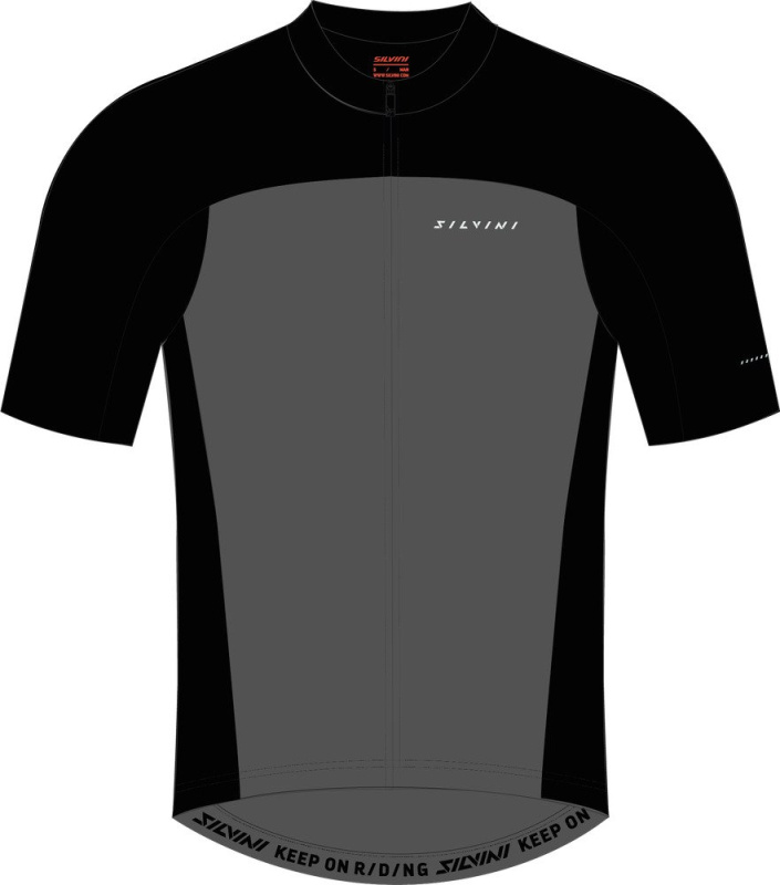 Pánský cyklo dres SILVINI Stelvio černá Velikost: L