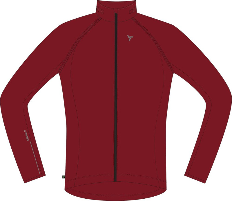 Pánská větruvzdorná bunda SILVINI Vetta červená Velikost: 3XL