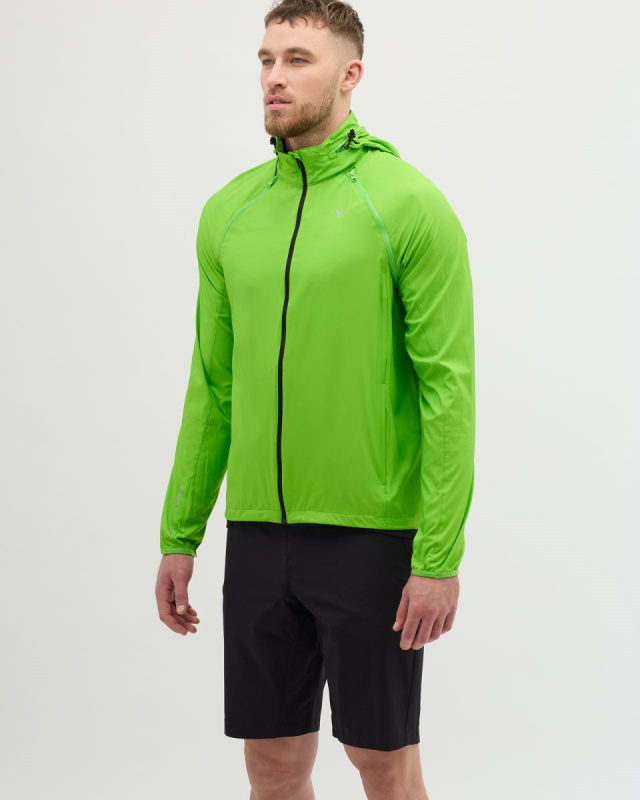 Pánská větruvzdorná bunda SILVINI Vetta zelená Velikost: S