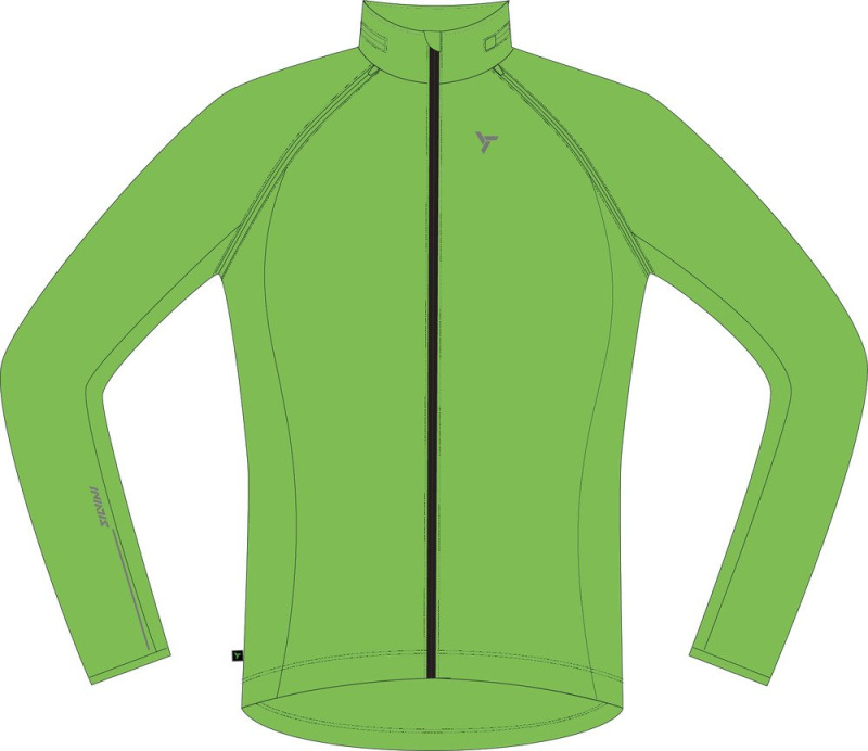 Pánská větruvzdorná bunda SILVINI Vetta zelená Velikost: 3XL