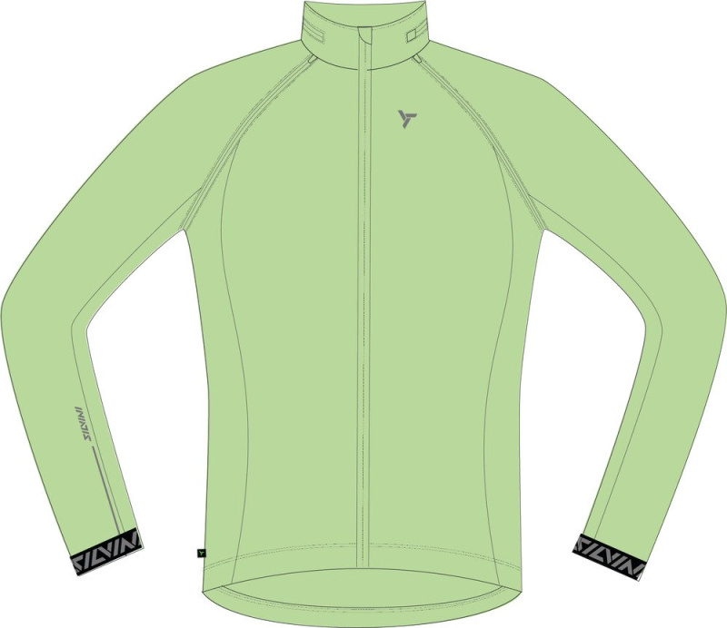Dámská větruvzdorná bunda SILVINI Vetta zelená Velikost: 3XL